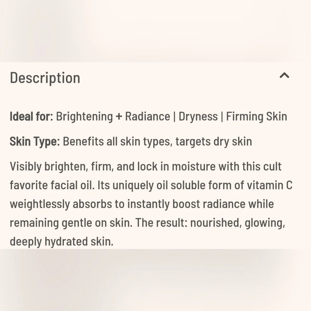 NEW BIOSSANCE Squalane + Vitamin C Rose Oil, Set of 3